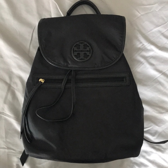 Tory Burch Handbags - Black Nylon Tory Burch Backpack